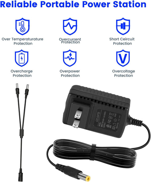Charger for Dogtra Remote Training Collar Compatible with Dogtra 1900S 1902S 2300NCP 2500B 3500NCP 3502NCP Remote Trainer Collar for Replacement H...