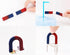 School Science Magnets Set for Kids Magnet Kit Fun Experiment Tool Physics Educational Toys Games for Children Teen Including Horseshoe/Ring/Horse...