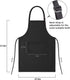 Couple Aprons for Cooking-The Boss The Real Boss Apron Set Funny Adjustable Baking Aprons His and Her Engagement Anniversary Wedding Valentines Da...