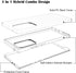 WeLoveCase Galaxy Note 20 Ultra Clear 3-in-1 Full Body Heavy Duty Shockproof TPU Bumper Case, 6.9inch...