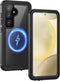 Lanhiem Magnetic for Samsung Galaxy S24+ Plus Case, IP68 Waterproof Dustproof Case with Built-in Screen Protector, Rugged Full Body Protective Cov...