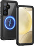 Lanhiem Magnetic for Samsung Galaxy S24+ Plus Case, IP68 Waterproof Dustproof Case with Built-in Screen Protector, Rugged Full Body Protective Cov...