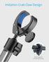 Phone Holder Car, Rear View Mirror Phone Holder - Aluminum Alloy Mount Multi-Angle Adjustment Rotatable and Retractable Compatible with All 4-7 In...