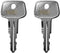 Key for Thule Key Replacement,for Roof Racks, Carriers, Crossbars Key etc,(Codes N089)...