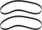 Create idea 2pcs Flat Drive Belt Carpet Cleaning Machine Belt 440005536 Compatible with Vax Compatible with Hoover Dual Power Max Carpet Cleaner...