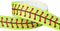 7/8" 10yd Baseball/Softball Prints Ribbon for Crafts, Gift Wrapping, Cheer Bows, Pony Streamers..(Seams)...