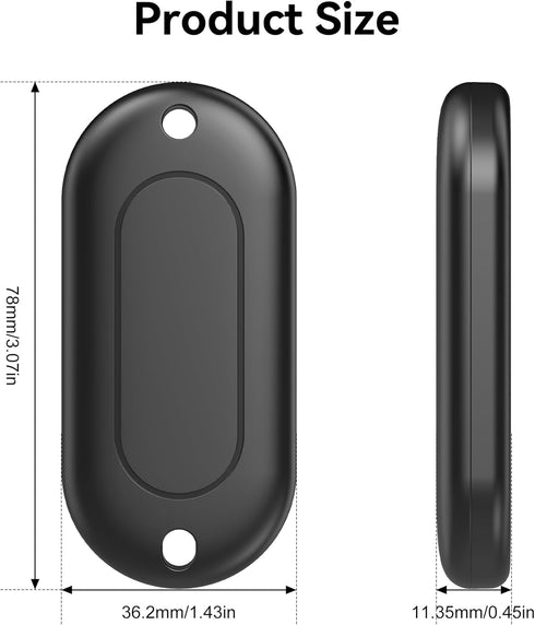 SmartTag2 Bike Mount, Waterproof Bike GPS Tracker Case for Galaxy Smart tag2, Hidden Under Bottle Cage (1 Pack-Black)...