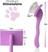Slicker Brush for Dogs - Detangling Dog Brushes for Grooming with Soft Bristles & long Pins - Professional Dog Grooming Brush to Removes Tangles &...