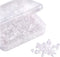 Clear Earring Back 4mm Silicone Clear Earring Clutch Safety Backings 2000 Pieces...