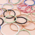 Craftelier - Set of 6 Metal Binding Rings for Scrapbooking, Card Making and other Craft Projects | Rings for Photo Albums, Notebooks or Diaries | ...