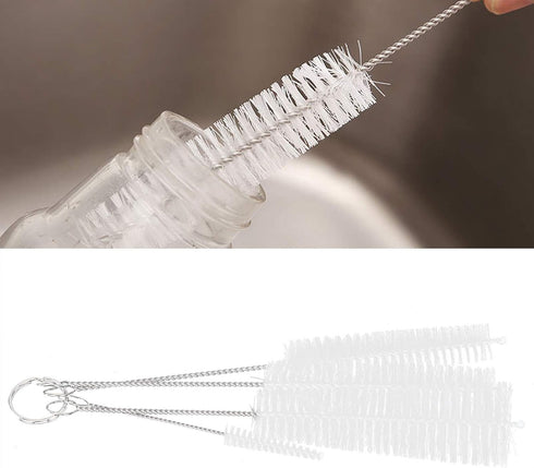 Teapot Spout Brush, 4Pcs Brush Multipurpose Bottles Cups Nipple Teapot Kettle Brush Cleaner for Electric Kettles Vacuum Bottles...
