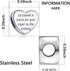 Heart Charm Fit for Pandora Charms Bracelet Inspirational Engraving Jewelry Personality Encouragement Gifts for Women...