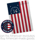 Breeze Decor - Bennington Americana - Everyday Historic Impressions Decorative Vertical Garden Flag 13" x 18.5" Printed In USA...