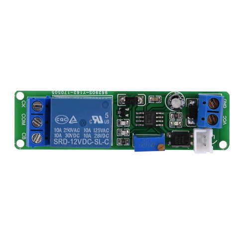 Timer Relay Module, DC 12V Adjustable Timer Delay Turn Off Module Timing Relay Time Switch 1~10sec......