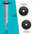 DURATECH Inside Pipe Cutter with 2 Replaced Blades, for PVC and Plastic Pipe...