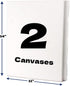 ArtSkills Stretched Canvases for Painting, 11x14 Canvas Painting Supplies for Artists, Blank Canvas Pack, 2-Pack...