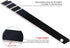 FOSHIO 100PCS 60 Degree Blades Carbon Steel Snap Off Blades 9mm for Box Cutters Utility Knife Universal Art Knife Replacement Black Blades...