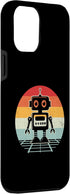iPhone 15 Pro Max Retro Sunset Robot Robotics Engineer Robotic Engineering Case...