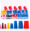 Glarks 50Pcs Silicone Rubber Tapered Plug Assortment Kit for Masking Off Holes During Powder Coating, Painting, Hydro Dipping, Media Blasting (50P...
