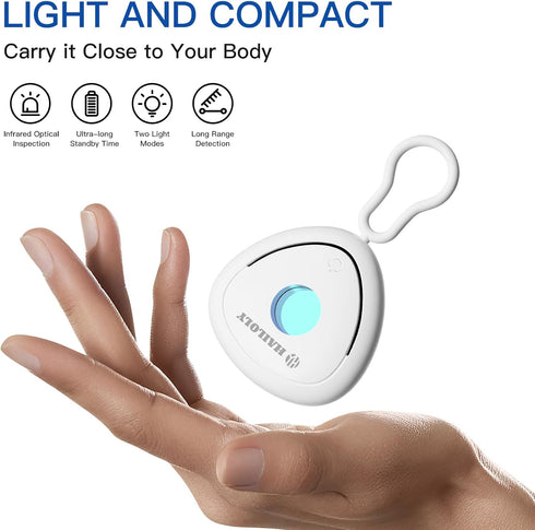 Hidden Camera Detector, Delicate and Compact Detector, Infrared Camera Scanner, Two Detection Modes&Energy Saving Mode, Indoor use for Hotel/Home/...