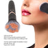 Powered Electric Makeup Brush Loose Powder Brush 10 Gears Vibration Electric Massage Brush for Makeup Blending Contouring Airbrush Finish, Black...