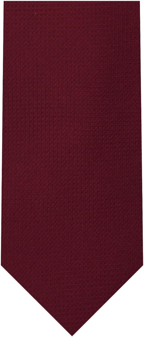 Jacob Alexander Men's Woven Subtle Mini Squares Slim Neck Tie...