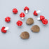 ONEST 12 Pieces Garden Miniature Accessories Mini Hedgehogs Mushroom Garden Micro Landscape Garden Ornament Figurines for DIY Craft Garden Decor...