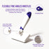 Self-Cleaning Gentle Slicker Brush, Sensitive Skin Gentle Dog Brush, for Big Dog and Large Breed, to Remove Loose Hair, Mats, Dirt - Pain Free Gro...