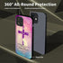 Jesus Christ Cross Case for iPhone 12 Girly Non-Yellowing Case for iPhone 12 Jesus Christ Cross with Glass Back...