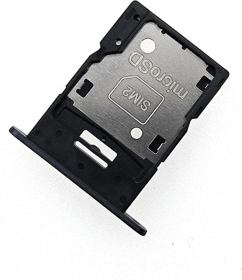 Sim Card Tray SD Card Holder Replacement for Samsung Galaxy A15 (5G) SM-A156U A156U1 A156B A156 - Blue Black......