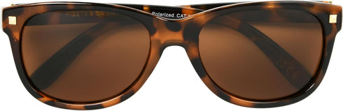Foster Grant Sutton Polarized Sunglasses For Women, Brown Tortoise Shell Sunglasses...