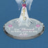 Glass Baron Angel 'I'm Blessed' - Angel Heart Figurine - White, Pink, Clear - Modern - Mirrored Base...
