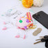 Kids Earbuds 2 pack Unicorn Earbuds for Kids Cute in-Ear Headphones with Keychain Storage Case Wired Earphones with Mic Microphone for School Clas...