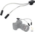 10 Inch Long Portable Shoe-Mount LED Macro Arm Light CRI 95+ 5600K Photo Lighting with 5 Level Ajustable Flexible Fill Lights for Macro Lens Camer...