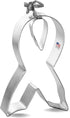 Awareness Ribbon Cookie Cutter 2 Pc Set – Ribbon, Tear Drop Cookie Cutters Hand Made in the USA from Tin Plated Steel...