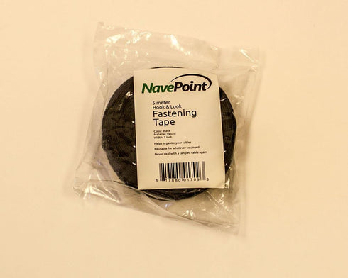NavePoint 1 Inch Roll Hook and Loop Reusable Cable Ties Wraps Straps - 5M 15ft...
