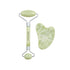 EcoTools Beauty Skin Care Tool Jade Facial Roller and Gua Sha Stone Duo, Face Roller and Massager, Skincare and Sculpting Tools, Green, Promotes H...