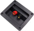 Luomorgo ABS 2 Position Screw-in Speaker Box Terminal Cup Binding Post for Car/Home Audio 301 Copper Rod 4pcs...