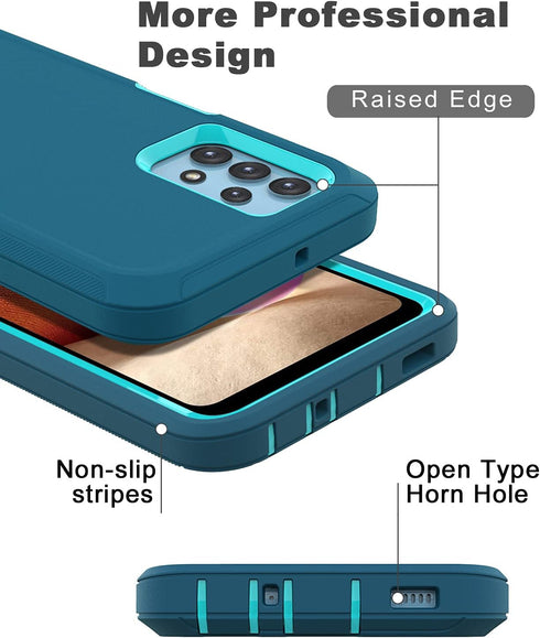 for Samsung Galaxy A32 5G Case,Shockproof Dustproof Case for Samsung Galaxy A32 5G (Blue)...