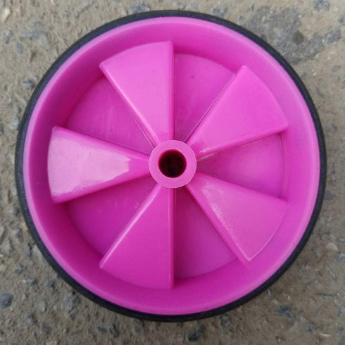 Kids Bicycle Training Wheels, 1 Pair Bike Assist Wheel Balance Stabilisers Training Tool Low Noise Rubber Bike Replacement Stabilizer Wheels(Pink)...