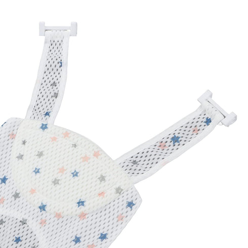 Baby Bath Seat Support Net,Universal Bathtub Shower Mesh for 0-18 Month Newborns (Star)...
