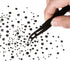 4200 Pieces Flat Back Rhinestones for Craft, Round Crystal Gems Stickers for Clothes, 1.5 mm - 4.8 mm, 6 Sizes (Black)...