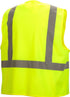 Pyramex Safety Hi-Vis Safety Vest with Reflective Tape, Hi-Vis Lime, Medium...