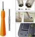 Gamebit Screwdriver, EMiEN 4.5mm 3.8mm Gamebit Screwdriver,Double-End Bit Security Gamebit Screwdriver Kit For Opening NES,SNES,N64,GameBoy,GameCu...