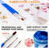 Diymood Paint by Numbers for Adults Dragon, DIY Oil Painting Myths Acrylic Paint by Number Kits for Adults Beginner for Home Wall Decor 16x20 inch...