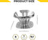 Pour Over Coffee Dripper, Stainless Steel Coffee Dripper, CAFÉ PRONTO, Metal Coffee Dripper DIY Kit, 3D Metal Puzzle Coffee Dripper Set, Great Gif...