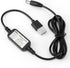 DROK USB to 12v Adapter - 5V to 12V Step Up Converter, Boost Converter Voltage Regulator with 5.5x2.5mm/3.5x1.35mm Ports and 1.2m Cable...
