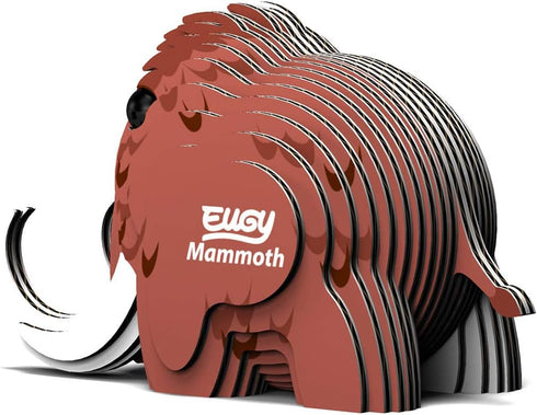 Eugy Mammoth 3D Puzzle, 22 Piece Eco-Friendly Educational Toy Puzzles for Boys, Girls & Kids Ages 6+...