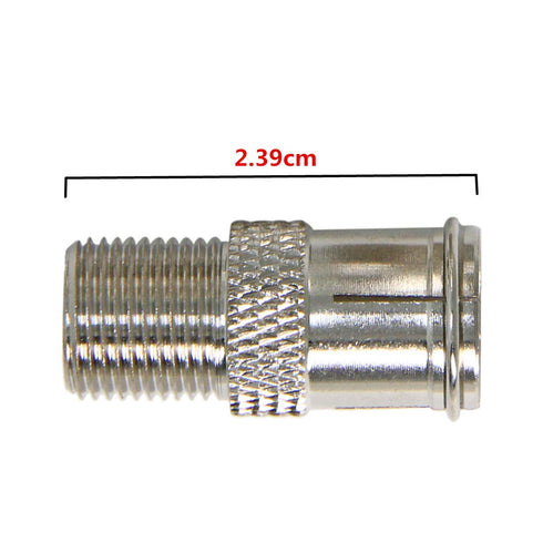 Quick Connect Cable TV Connectors, 5 Pack Ullnosoo F Type Push On Quick Coax Adapter for Coaxial Cable, RV, Satellite Dish, Cable TV, Internet...
