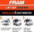 FRAM Extra Guard CA11450 Replacement Engine Air Filter for Select 2013-2018 Nissan Altima (2.5L) Models, Provides Up to 12 Months or 12,000 Miles ...